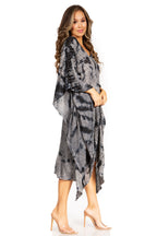 Tie Dye Summer Caftan Dress