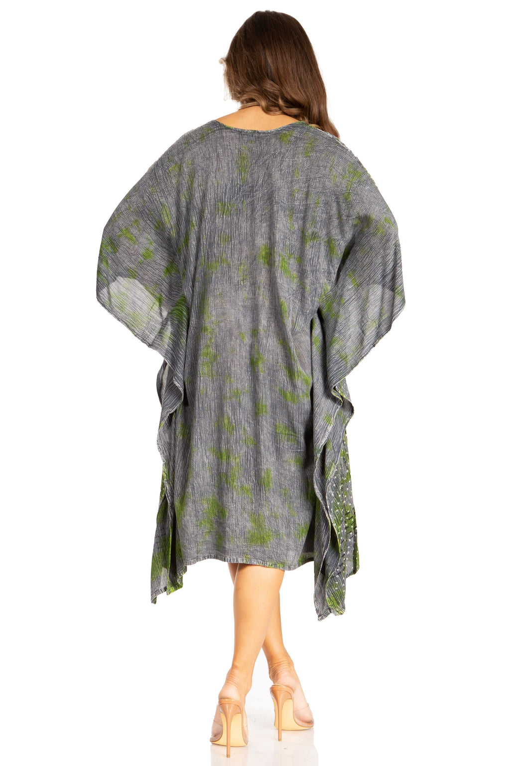 Tie Dye Summer Caftan Dress