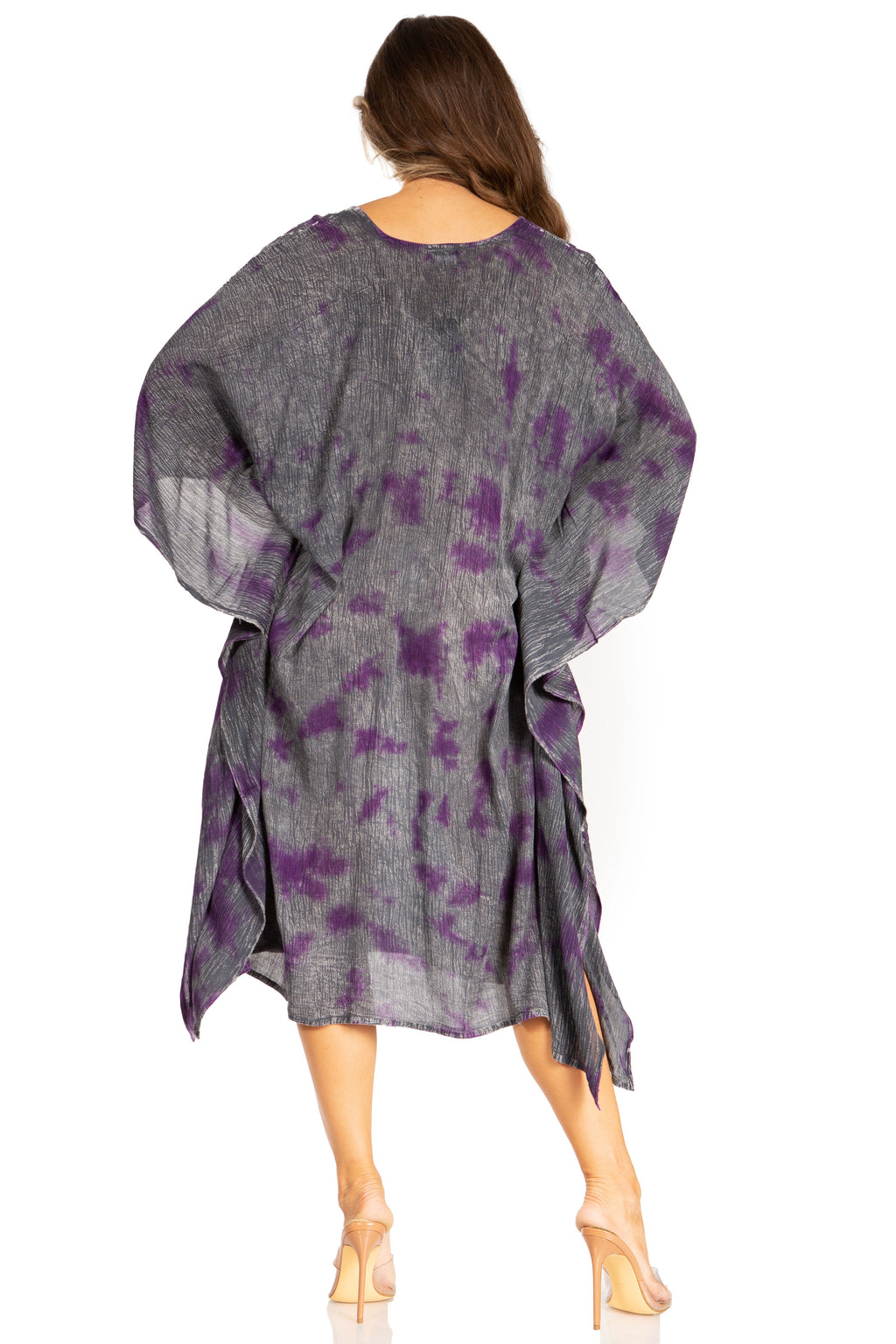 Tie Dye Summer Caftan Dress