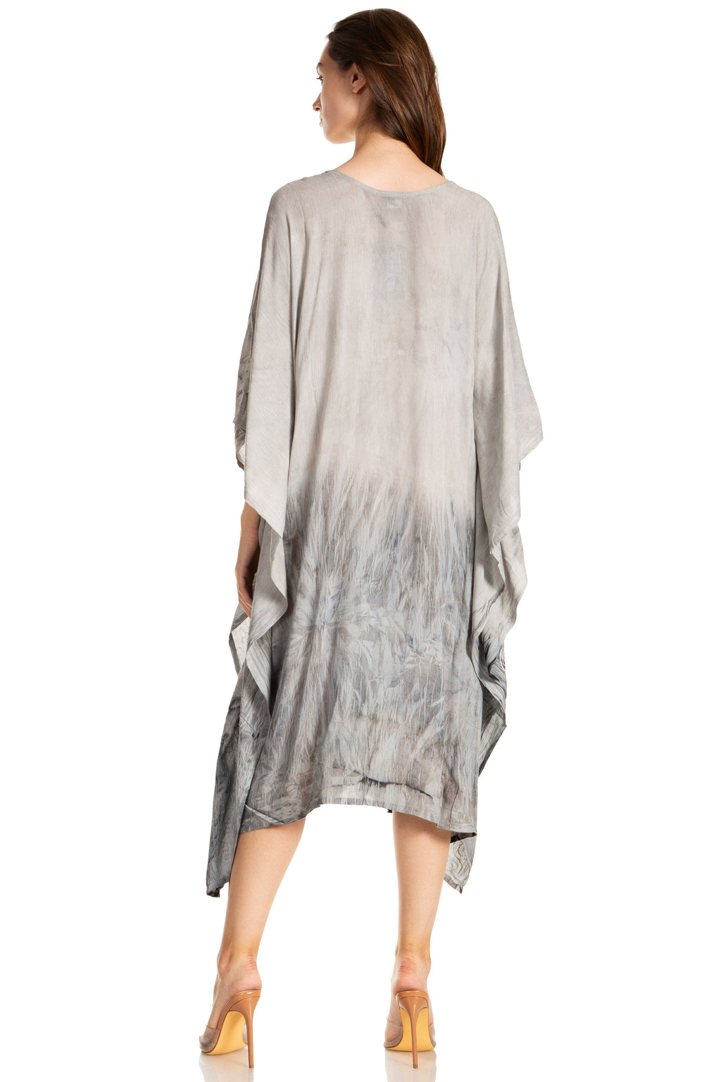 Tie Dye Summer Caftan Dress