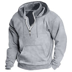 Long Sleeve Half Zip Hoodie
