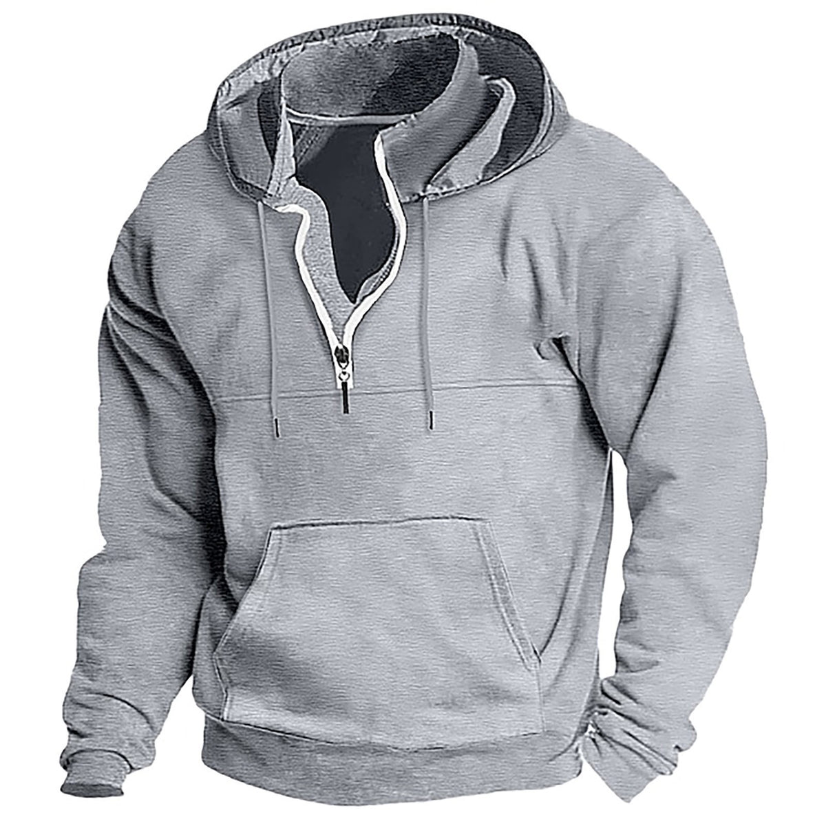 Long Sleeve Half Zip Hoodie