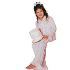 Pink Birthday Girl Ruffle Button-Up Set