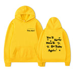Printed Graphic Pullover Hoodie