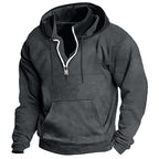 Long Sleeve Half Zip Hoodie