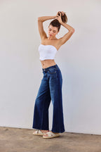 Low Waist Relaxed Wide Leg Jeans