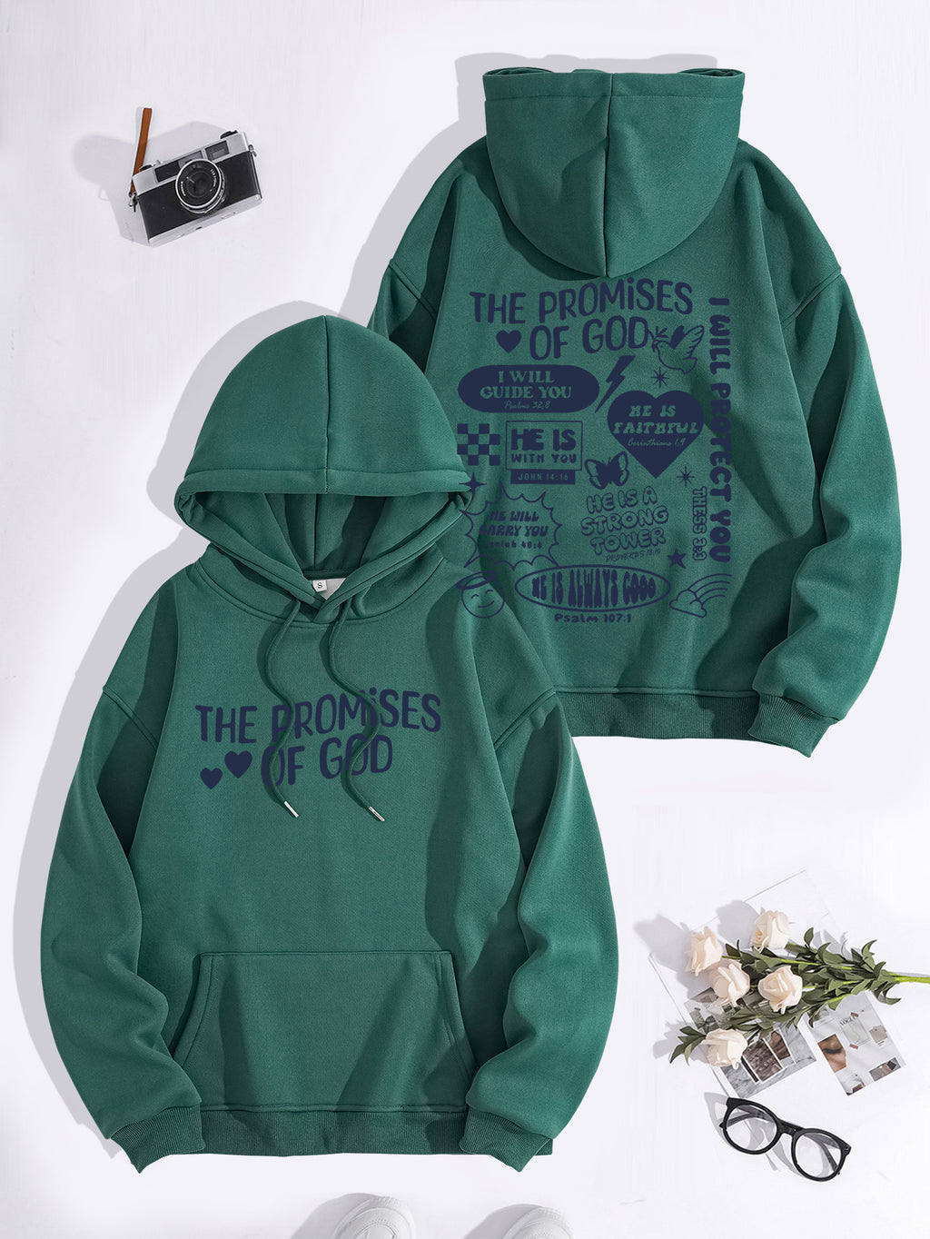 Christian Graphic Pullover Hoodie