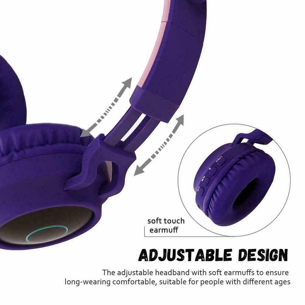 Kids Foldable Bluetooth Headphones