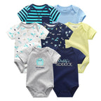 7-Piece Cotton Baby Romper Set