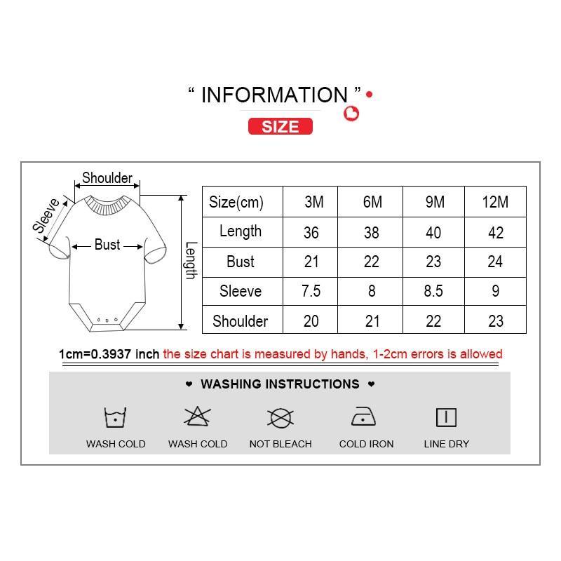 7-Piece Cotton Baby Romper Set