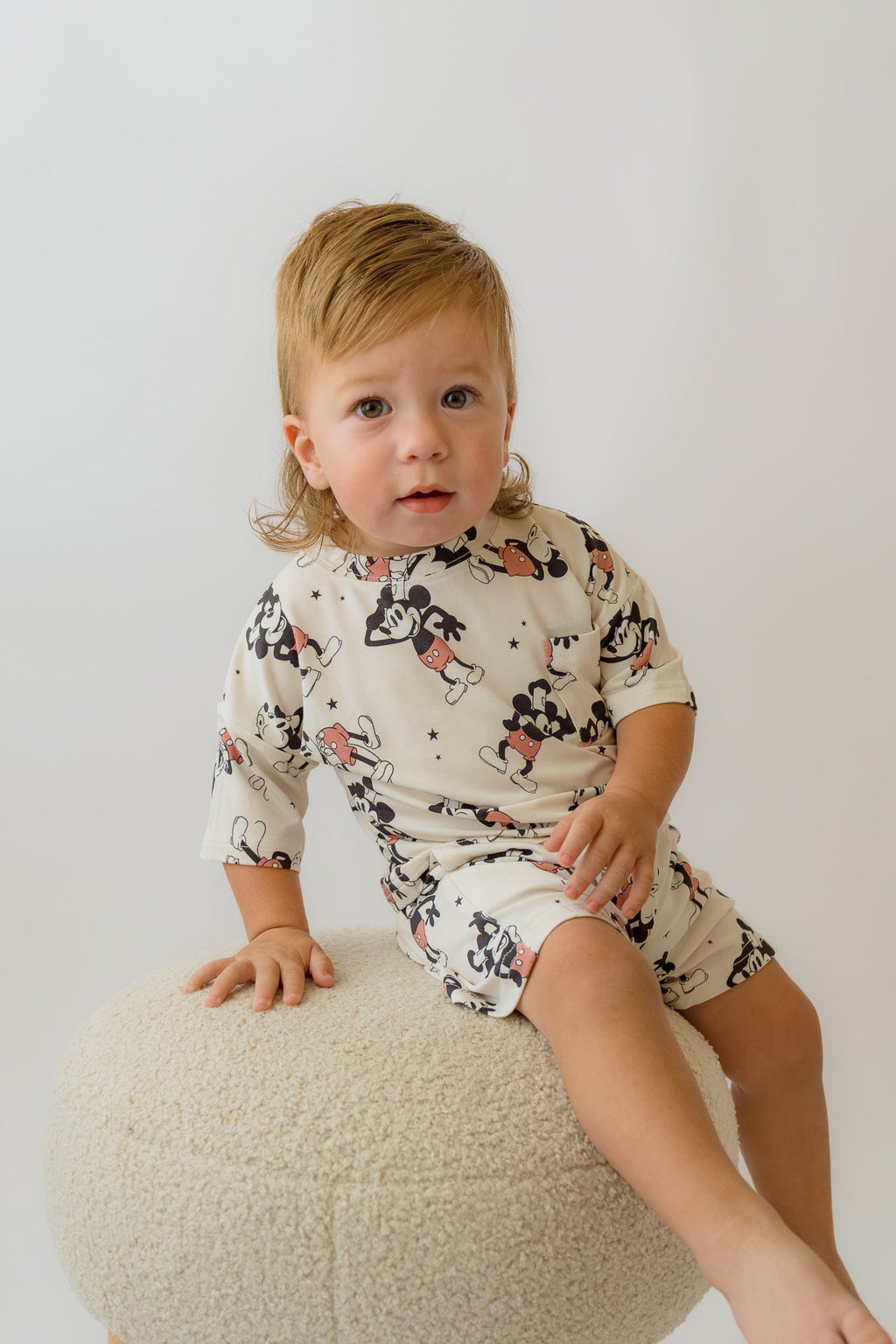 Classic Cartoon Boys Bamboo Lounge Set