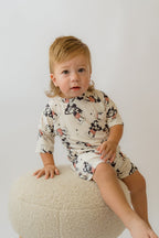 Classic Cartoon Boys Bamboo Lounge Set