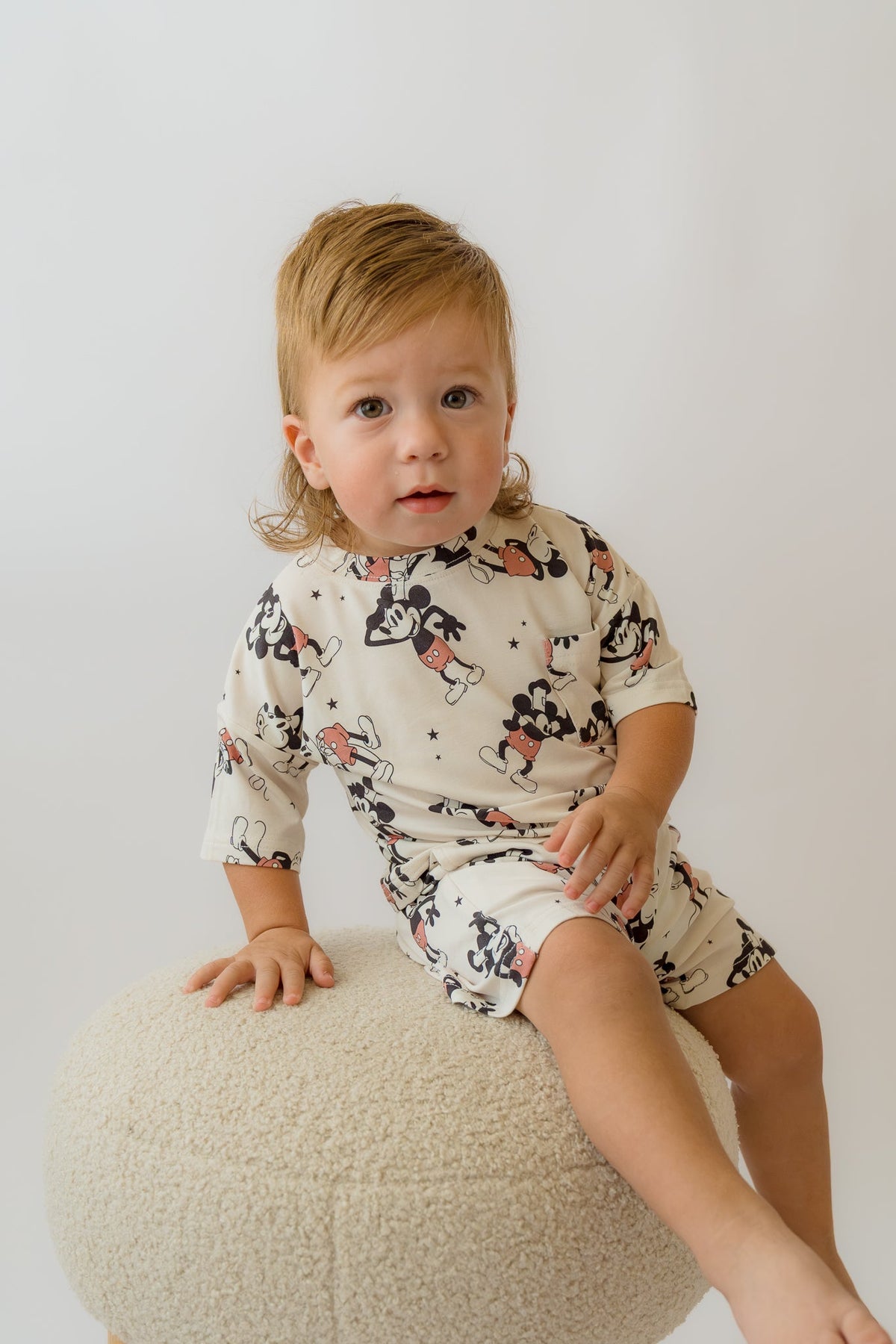 Classic Cartoon Boys Bamboo Lounge Set