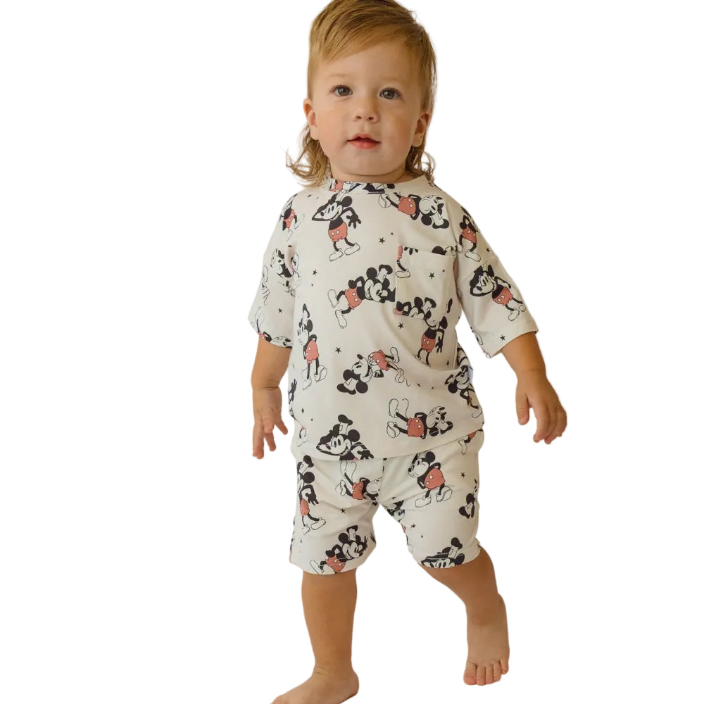 Classic Cartoon Boys Bamboo Lounge Set