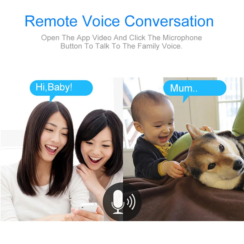 Smart WiFi 720P Security Camera