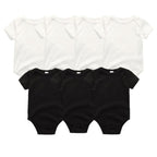 7-Piece Cotton Baby Romper Set