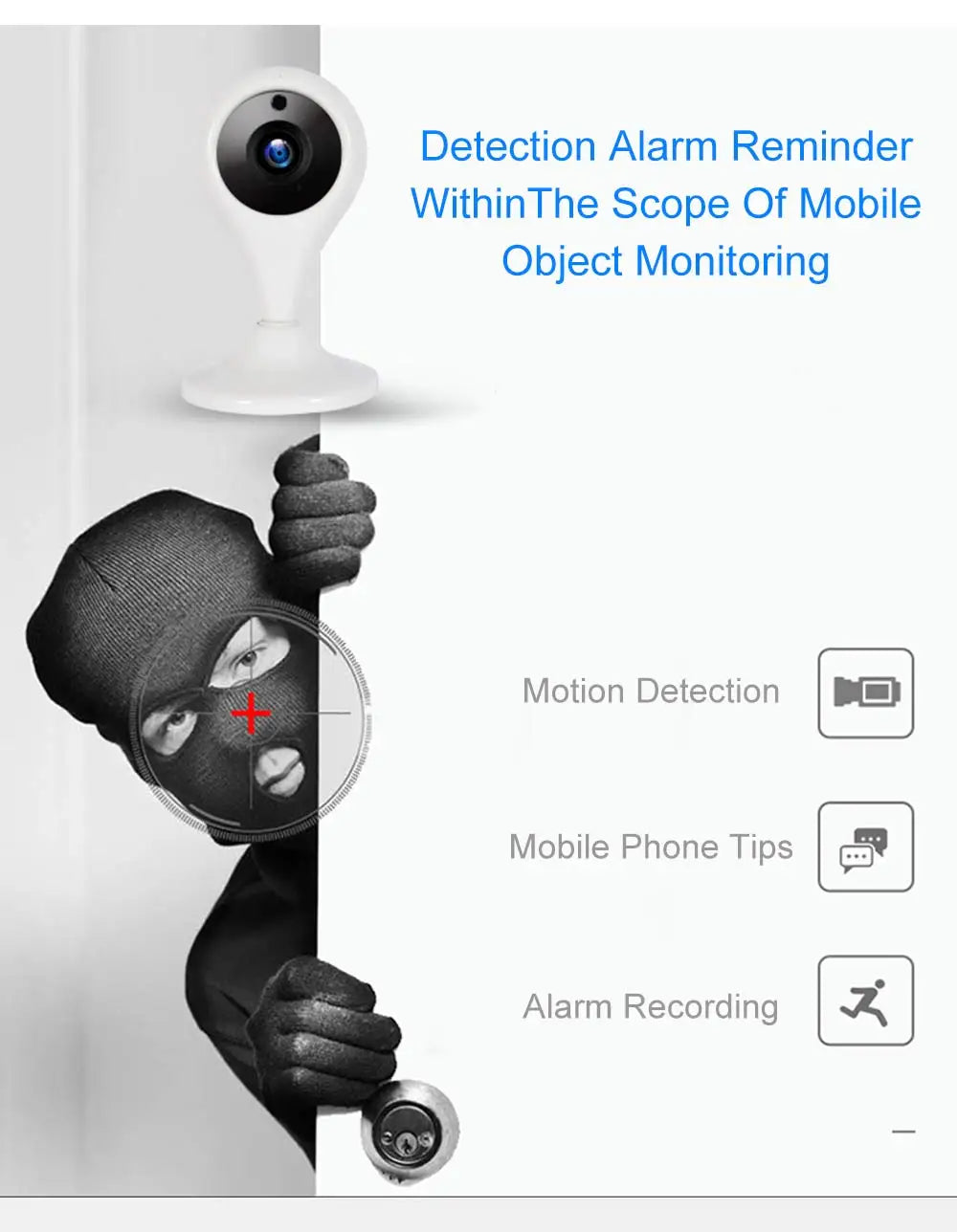 Smart WiFi 720P Security Camera