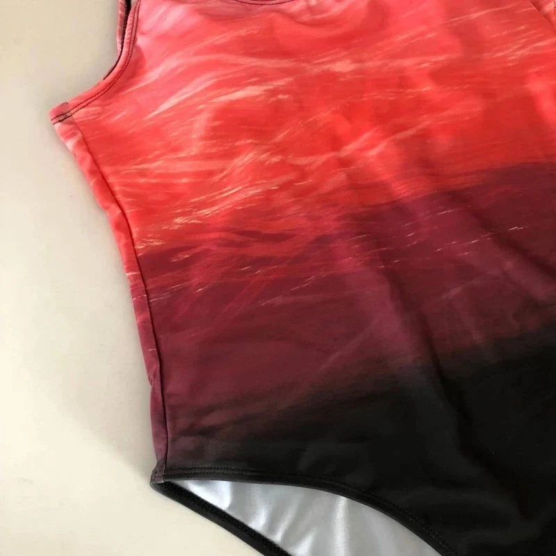 Criss Cross Back One-Piece Swimsuit