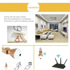 2MP 360° WiFi Camera Bulb