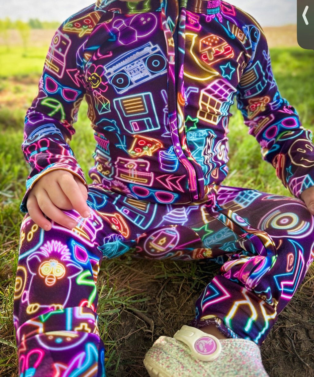 Long Sleeve Convertible Zippy Romper