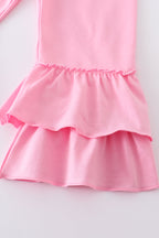 Floral Bunny Embroidered Smocked Set