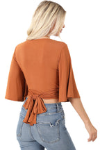 Tie Cover Up Cardigan (Black)