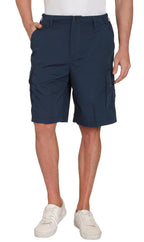 Elastic Waist Cargo Shorts