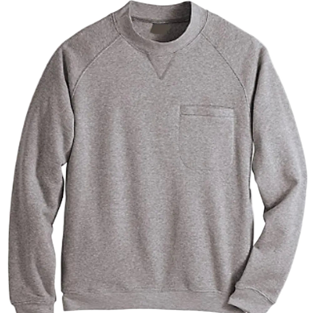 3-Pocket Raglan Fleece Sweatshirt