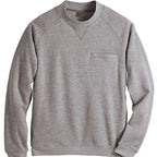 3-Pocket Raglan Fleece Sweatshirt