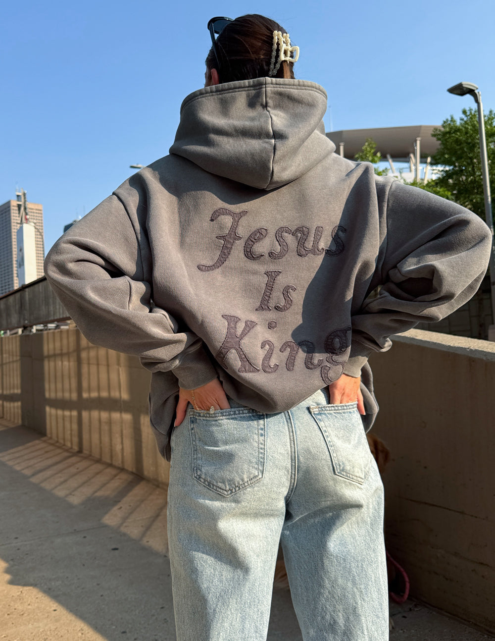 Not Sorry — Jesus Is King Unisex Hoodie