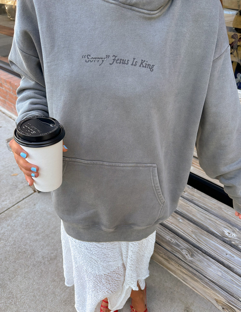 Not Sorry — Jesus Is King Unisex Hoodie