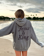 Not Sorry — Jesus Is King Unisex Hoodie