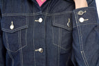 Classic Button Front Denim Jacket