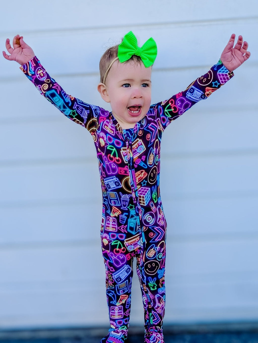 Long Sleeve Convertible Zippy Romper