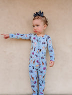 Long Sleeve Convertible Zippy Romper
