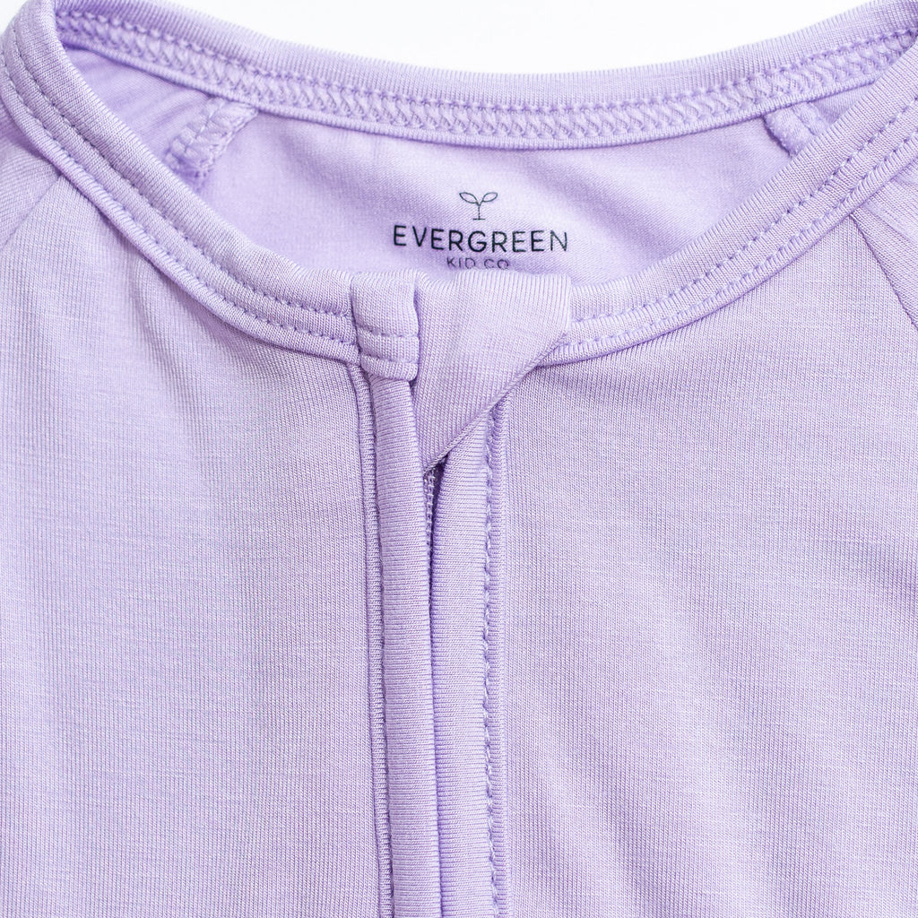 Baby Bamboo Zippered Romper