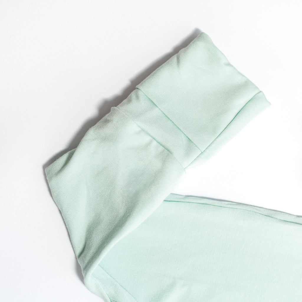 Baby Bamboo Zippered Romper