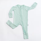 Baby Bamboo Zippered Romper