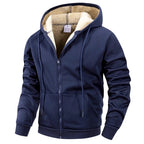 Thick Fleece Hooded Jacket