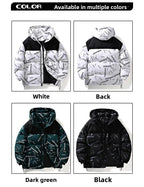 Men Winter Parka – Thick Warm Cotton-Padded Hooded Coat