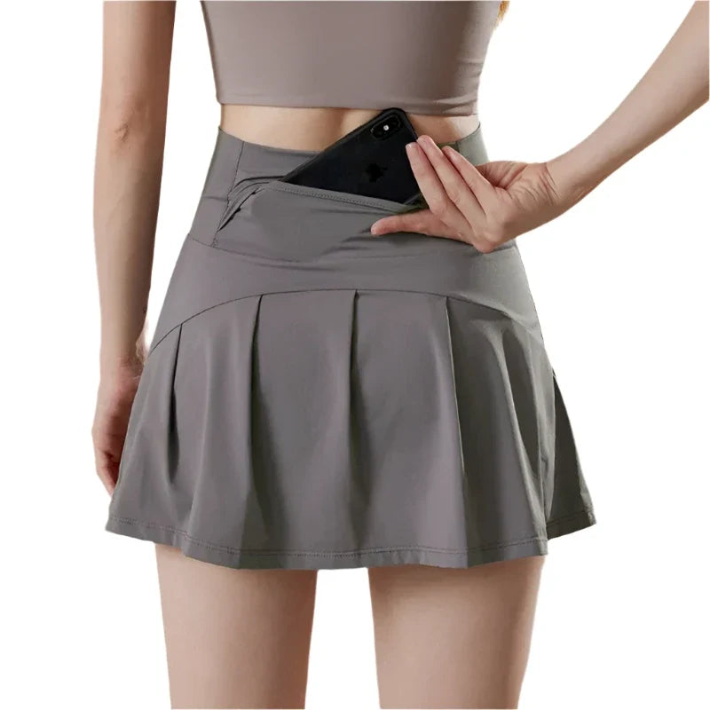 High Waisted Sports Skirt