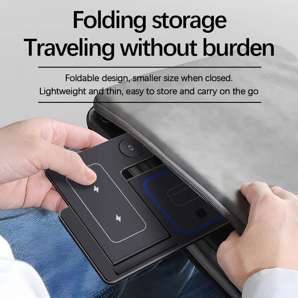 LED 3-in-1 Wireless Charging Station