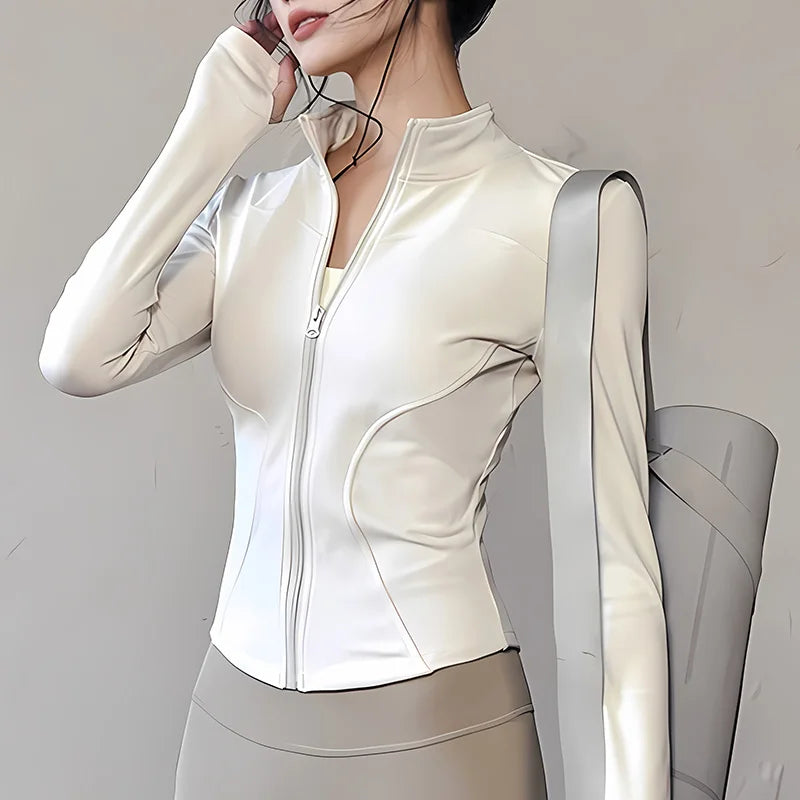 Quick-Dry Pilates Running Jacket