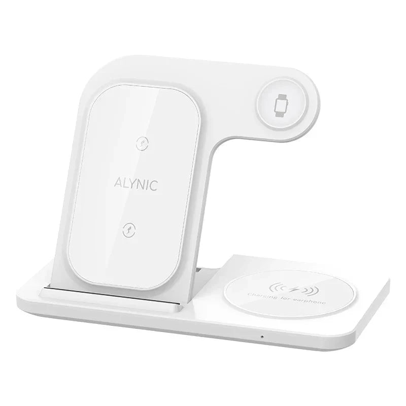 LED 3-in-1 Wireless Charging Station