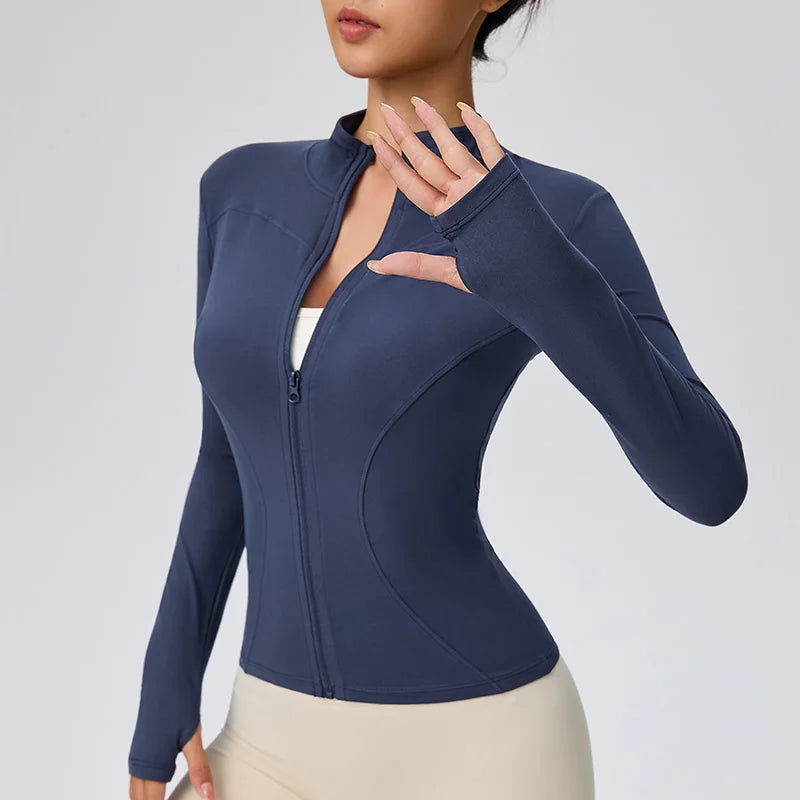 Quick-Dry Pilates Running Jacket
