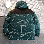 Men Winter Parka – Thick Warm Cotton-Padded Hooded Coat