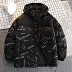 Men Winter Parka – Thick Warm Cotton-Padded Hooded Coat