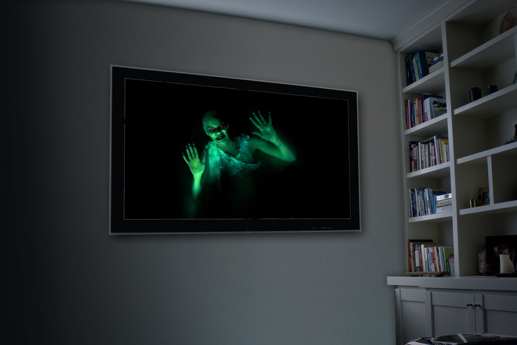 AtmosFX® Spooky Halloween Hollusion Digital Decoration on USB Includes 8 Atmosfx Video Effects for Hallloween