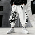 One Piece Luffy Sweatpants: Y2K Anime Gym Joggers
