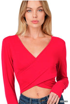 The Confident V Crop Top